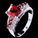 Fine fashion 10k real gold filled set ruby unisex size 10 ! Gift Jewelry & Love