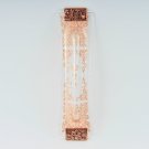 Hand made glass mezuzah house with Jerusalem decorating - Judaism & Judaica Gift