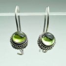 Beautiful fashion Silver earrings set - green zircon ! Gift Jewelry & Love
