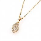 Beautiful baby 18K GP & cubic Zircon Pendant & Necklace ! Gift Jewelry & Love