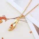 Lady shoe 18K Gold Plated & Zircon Pendant & Necklace ! Gift Jewelry & Love