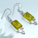 Fine silver 925 natural carnelian gemstone earrings ! Gift Jewelry & Love