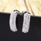 Elegant 18K Gold Plated Set Cubic Zirconia Earrings ! Gift Jewelry & Love