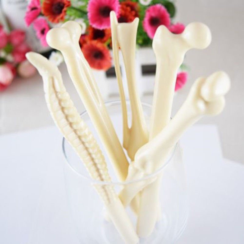 Ball point Creative Pen Bone Novelty 5Shape Nurse Doctor Student Stationery Gift