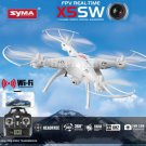 Syma X5SW Wifi FPV 2.4Ghz 4CH RC Quadcopter Drone with 2.0MP Camera RTF White