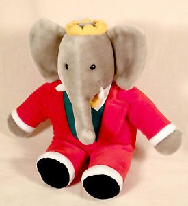 babar the elephant plush