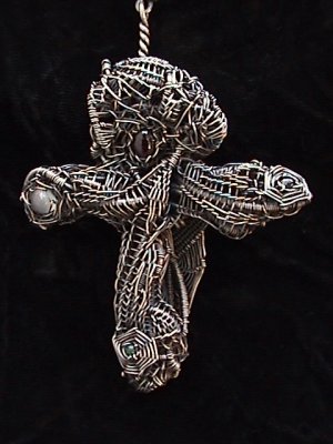 Woven Cross and Chain Back