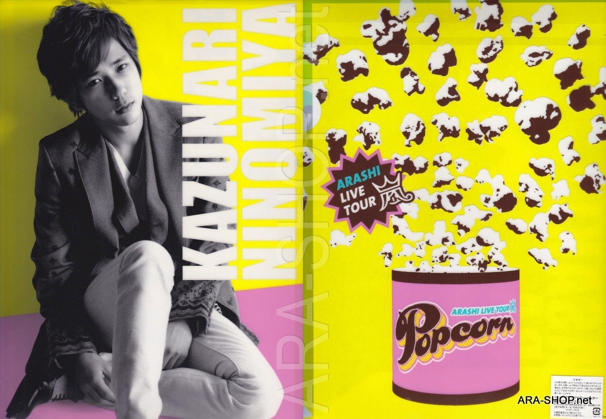 ARASHI - Clearfile - Popcorn Tour 2012-13 - Ninomiya Kazunari
