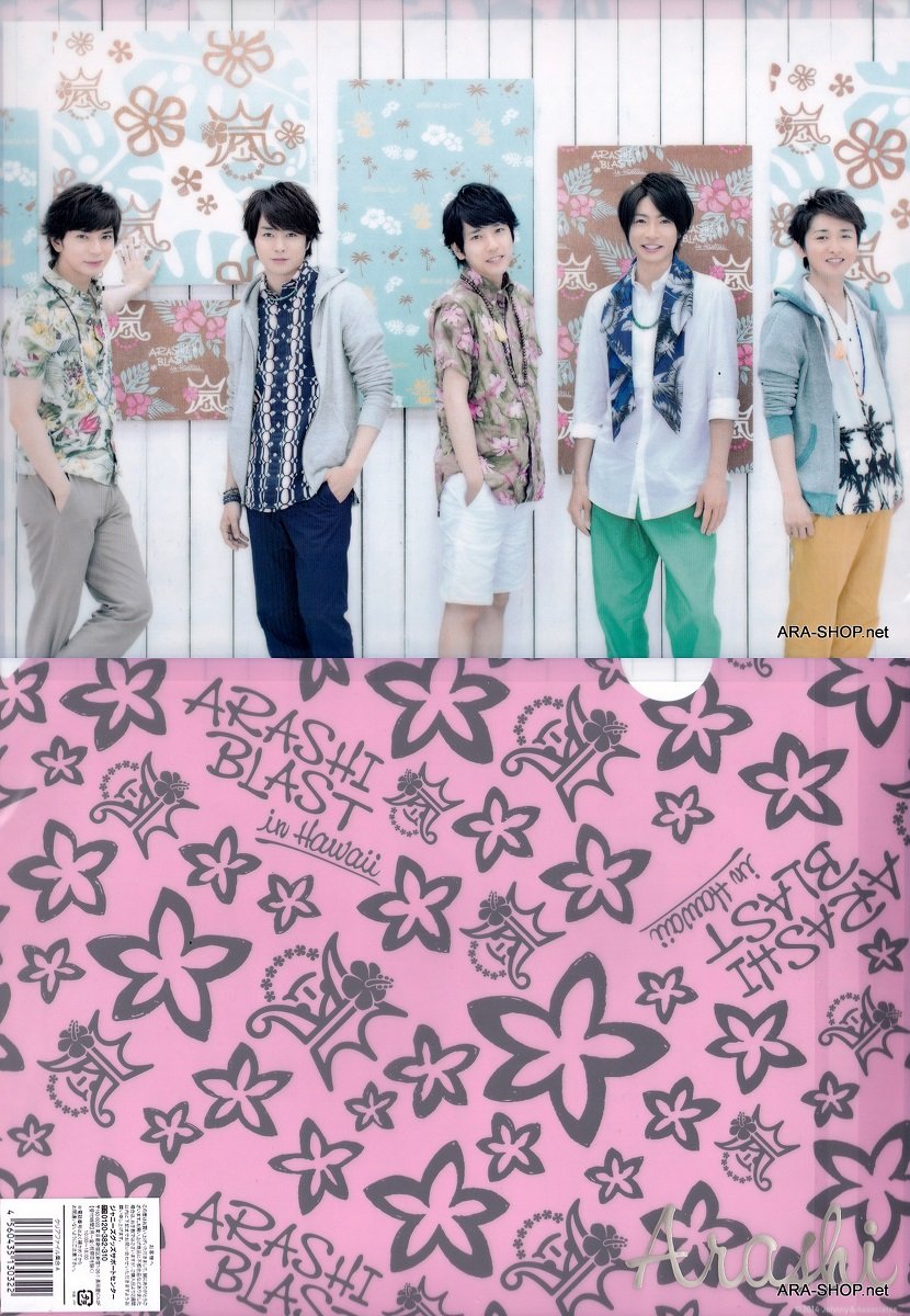 ARASHI - Clearfile - Arashi BLAST in HAWAII 15th Anniversary Ver. B