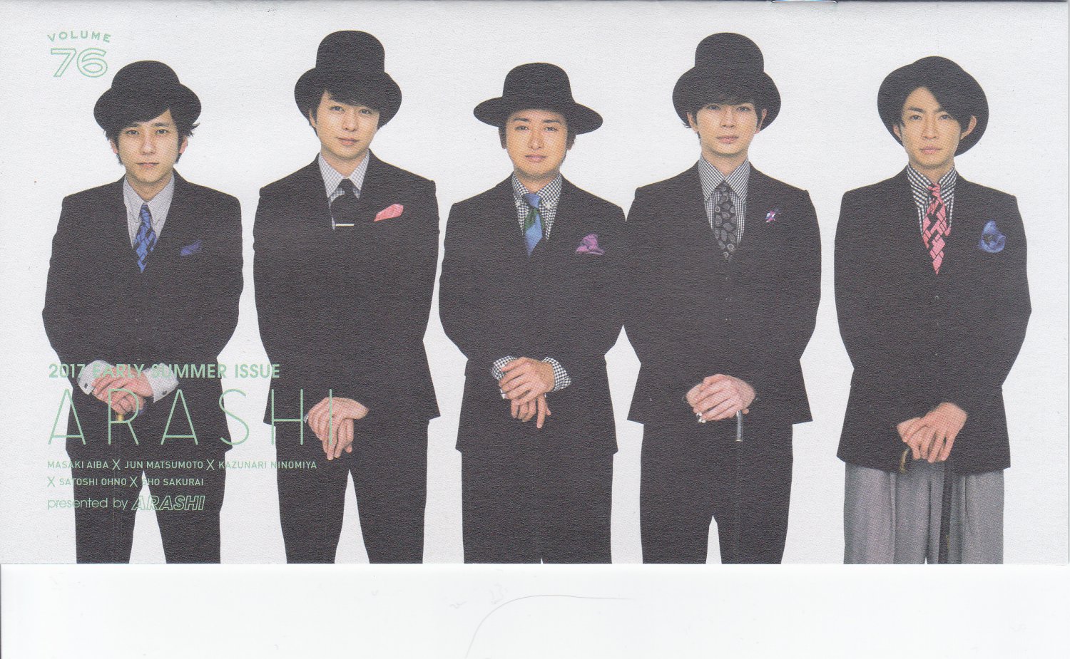 ARASHI - FC Newsletter - No. 76 - 2017 May
