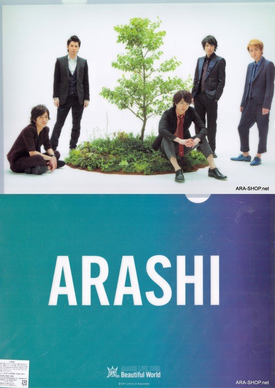 ARASHI - Clearfile - Beautiful World - Group