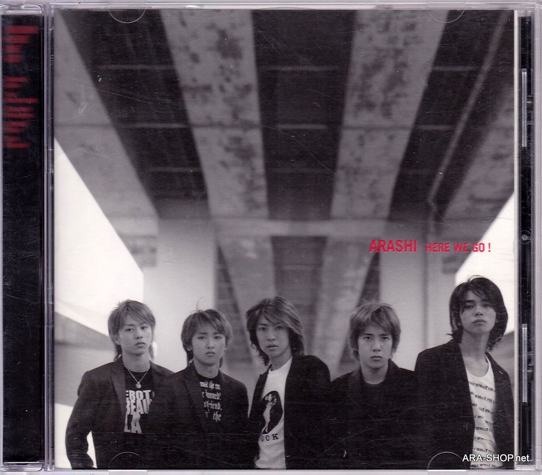 ARASHI - CD - 2nd Album Here We Go! (1st Press LE)