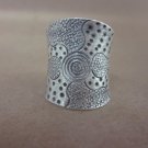 Fine Fashion silver Rings Hill tribe thai karen solid Vintage spirale Typhoon