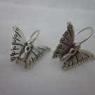 Fashion Silver Earrings Hill Tribe Vintage Butterfly Fairy Schmetterling ER120