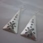 Fine Fashion Silver Earrings Hill Tribe Tribal Bali Fancy Oxidized BOHO ER110