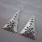 Fine Fashion Silver Earrings Hill Tribe Tribal Bali Fancy Oxidized BOHO ER110