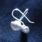 Fashion earrings Hill tribe Genuine silver thai karen tribal tiny Shell cute gif