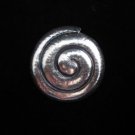 New Solid Silver Pendants Hill tribe Thai karen shell snail spirale argentum P24