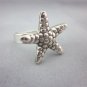 Fine Silver Rings THAI HANDMADE KAREN HILL TRIBE Tiny Star-fish Shaped cute Gift