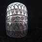 Fine Silver Rings THAI HANDMADE KAREN HILL TRIBE Kuchi Vintage OVAL Shaped R11