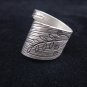 Fashion Silver Rings Hill tribe Thai karen Olive ΑσημÎνια δαχτυλίδια ελιά R42N