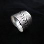 Fashion Silver Rings Hill tribe Olive حقيقي خواتم فضية الاكوادور هيل قب