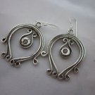 Fine Fashion Silver Earrings Hill Tribe Chic Bali Style Retro BOHO الأقراط ER116