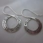 Fashion Silver Earrings Hill Tribe Gypsy Chunky Drop Hippie BOHO الأقراط ER117