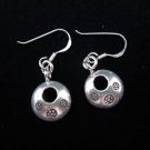 Fashion earrings Hill tribe Genuine silver thai karen tribal cute ring ER7