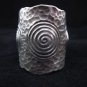 Fine Silver Rings THAI HANDMADE KAREN HILL TRIBE Kutch Spiral hammered R10
