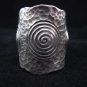 Fine Silver Rings THAI HANDMADE KAREN HILL TRIBE Kutch Spiral hammered R10