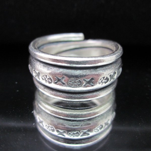 Fashion Silver Ring Tribal Rolling BOHO UNIQUE Anello G&Atilde;&frac14;m&Atilde;&frac14;&Aring;� y&Atilde;&frac14;z&Atilde;&frac14;kler &Oslash;&reg;&Ugrave;�&Oslash;&sect;&Oslash;&ordf;&Ugrave;� R58