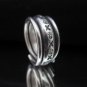 Fashion Silver Ring Tribal Rolling BOHO UNIQUE Anello Gümüş yüzükler خواتم R58