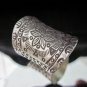 Fashion Silver Ring Thai Tribal Jasmine Flower Anello Gümüş yüzükler خواتم R52