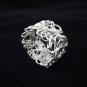 Fashion Silver Ring HILL TRIBE Tribal NEST Weben Anello G&Atilde;&frac14;m&Atilde;&frac14;&Aring;� y&Atilde;&frac14;z&Atilde;&frac14;kler &Oslash;&reg;&Ugrave;�&Oslash;&sect;&Oslash;&ordf;&Ugrave;� R45