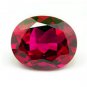 CZ Zirkonia CUBIC ZIRCONIA RUBY NANO OVAL CUT 5x7 mm. Wholesale YAKUT Schmuck G2