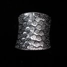 Fashion Silver Rings HILL TRIBE Tribal Polka Dot Anello Gümüş yüzükler خواتم R36