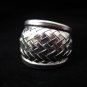 Fashion Silver Ring HILL TRIBE Tribal BOHO Weben Anello G&Atilde;&frac14;m&Atilde;&frac14;&Aring;� y&Atilde;&frac14;z&Atilde;&frac14;kler &Oslash;&reg;&Ugrave;�&Oslash;&sect;&Oslash;&ordf;&Ugrave;� R44
