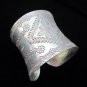 Fashion Silver Bangle Fine Bracelet Hill tribe Thai Tribal Artisan Engraved B10