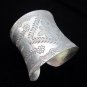 Fashion Silver Bangle Fine Bracelet Hill tribe Thai Tribal Artisan Engraved B10