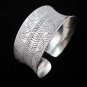 Fashion Silver Bangle Fine Bracelet Hill Tribe Tribal BOHO Artisan Engraved B11
