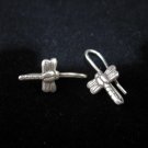 Libelle Ohrringe Pendientes de plata Fine Fashion Silver Earrings Dragonfly E135