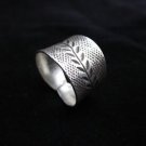 Fashion Silver Rings Hill tribe Olive حقيقي خواتم فضية الاكوادور هيل قب