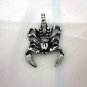 PEWTER Pendant Ciondolo Anh&Atilde;&curren;nger Scorpion Scorpione Skorpion Vintage Charms W1