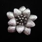 Fine Silver Pendants Hill tribe Elegant Blossom Flower kolye Anhänger قلادة P26