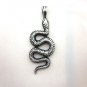 PEWTER Pendant Ciondolo Anhänger Snake Python Reptile Schlange serpente Ð·Ð¼Ð¸Ñ W8
