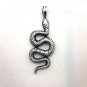 PEWTER Pendant Ciondolo Anhänger Snake Python Reptile Schlange serpente Ð·Ð¼Ð¸Ñ W8