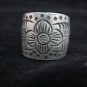 Aanello d'argento Argento CELTIC FIORE Silber Anillo Silver Ring LOTUS Flora R72