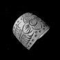Aanello d'argento Argento CELTIC FIORE Silber Anillo Silver Ring LOTUS Flora R72