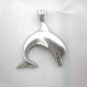 PEWTER Pendant Ciondolo Anhänger Dolphin делфин delfino  Delphin  höfrungur W9